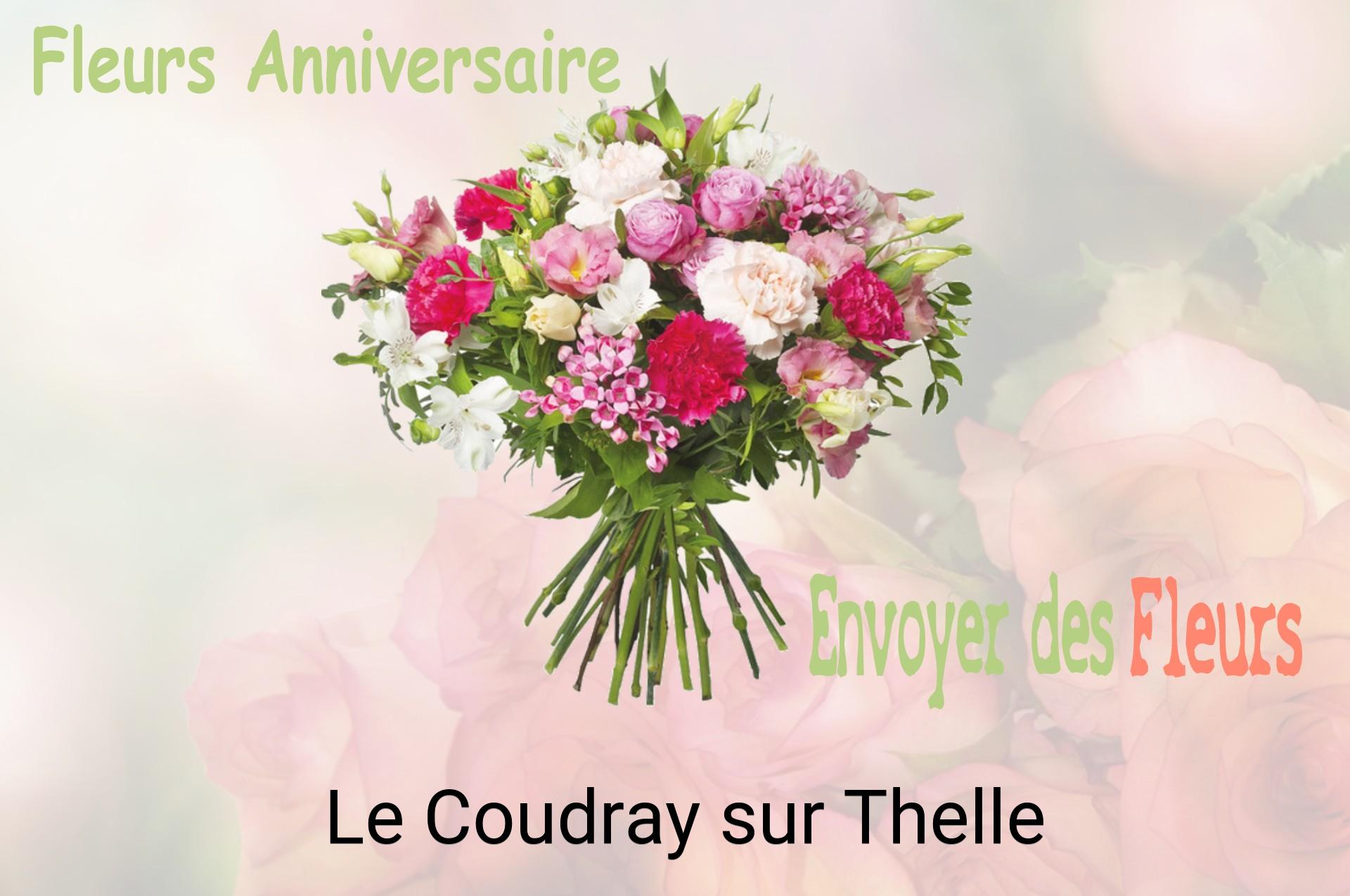 Bouquet de fleurs d’anniversaire livré à Le Coudray-sur-Thelle