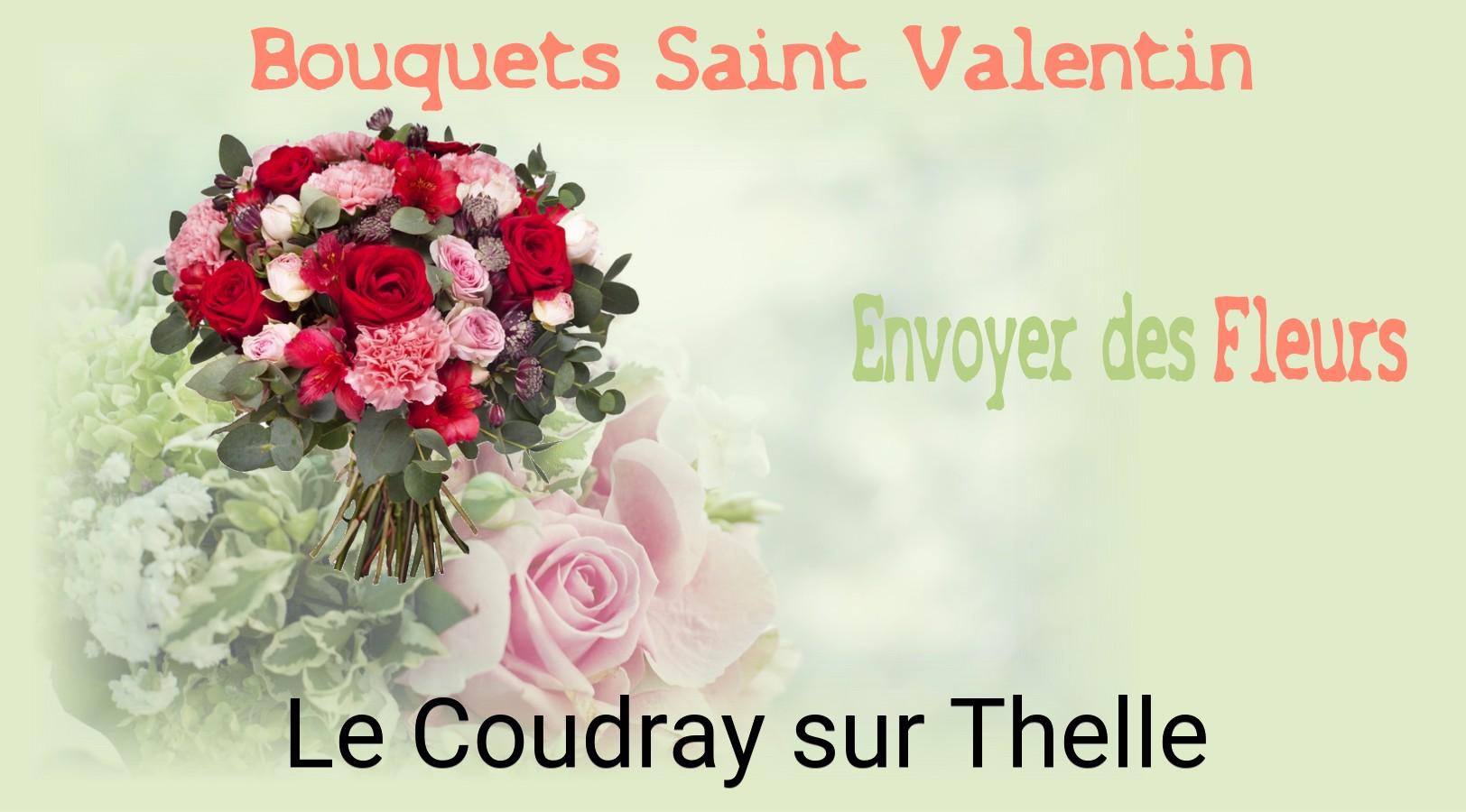 Roses de Saint-Valentin livrées à Le Coudray-sur-Thelle